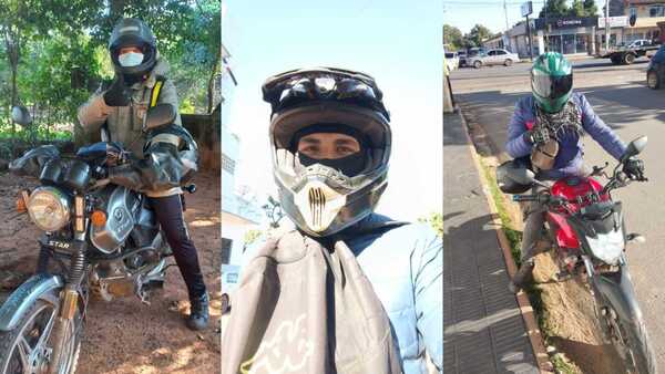Motocas se ingenian para no congelarse en las madrugadas