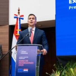 El Presidente Peña abrió el Foro de Inversiones 2025 destacando el potencial histórico y estratégico del Paraguay :: Presidencia de la República del Paraguay