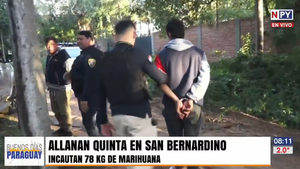 Allanan quinta usada como sitio de "resguardo" de droga en San Bernardino