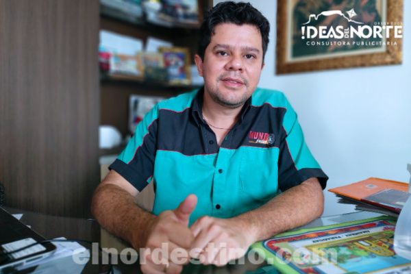No Aclares que Oscurece: Juancho Acosta dejó entrever que (por ahora) no quiere de ser intendente de Pedro Juan Caballero - El Nordestino