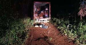 La Nación / Un equipo de cinco hombres asaltó un camión transportador en Itapúa