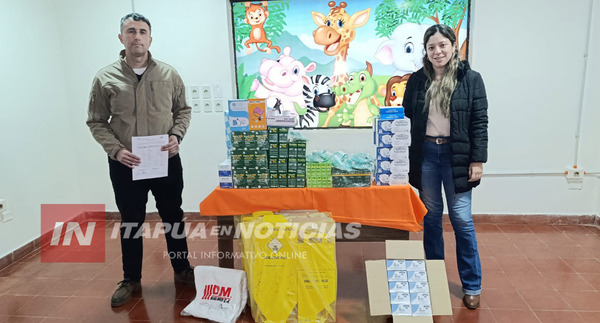 GOBERNACIÓN DE ITAPÚA REFUERZA AL HOSPITAL PEDIÁTRICO DE ENCARNACIÓN