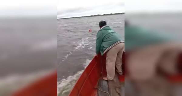 Diario HOY | Rescatan a ocupantes de una deslizadora que volcó en aguas del Río Paraguay