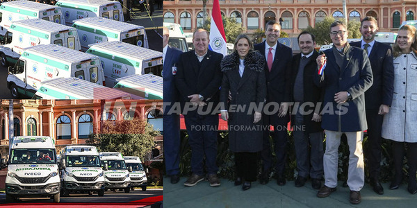 GOBERNADOR JAVIER PEREIRA ACOMPAÑÓ ENTREGA DE AMBULANCIAS AL SEME CON PRESENCIA DEL PRESIDENTE DE LA REPÚBLICA