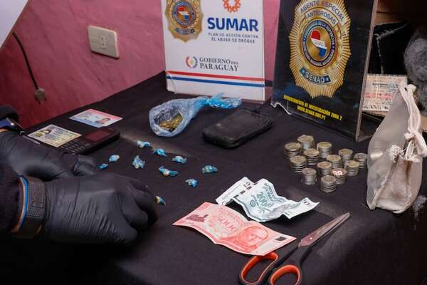 Desmantelan foco de venta de “chespi” en zona vulnerable de San Lorenzo - Policiales - ABC Color