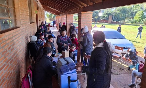 Jornada integral extramural llevó servicios de salud a la comunidad de Itakyry