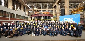 Peña visita planta industrial de empresa que fabricó componentes para turbinas de Yacyretá - .::Agencia IP::.