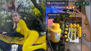 Pillan que Marisol tiñó al caballo con pintura para telas: "Es muy tóxico", dicen animaleros