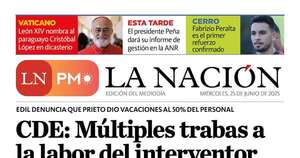 La Nación / LN PM: edición del 25 de junio