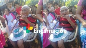 Doña Juana Báez celebra 103 años con lucidez, energía y una rutina ejemplar