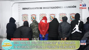 Suman nueve detenidos, dos de ellos líderes de peligrosas bandas criminales en la Chacaita