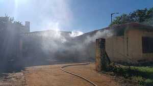 Incendio en casa abandonada en el circuito comercial de Encarnación