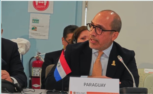 Paraguay pide firmeza democrática y respeto a la soberanía en la Asamblea de la OEA
