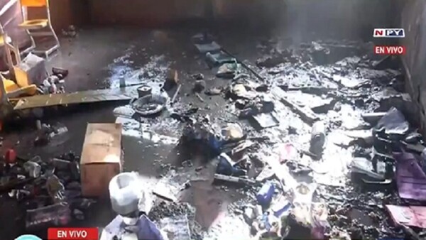 Ataque vandálico en escuela de Areguá deja graves pérdidas materiales