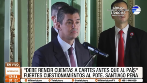 Peña prioriza informe a la ANR antes que al Congreso Nacional