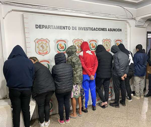 Chacarita: operativo Dominatus dejó nueve detenidos, pero aún falta “Bizcocho” - Policiales - ABC Color