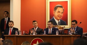Peña en el informe de gestión: "Cuando el partido está bien, el gobierno está bien"