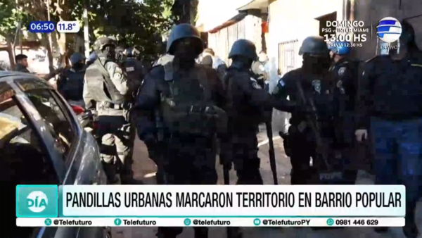 Operativo Dominatus: Tres pandillas en la Chacarita fueron desarticulados por la policía