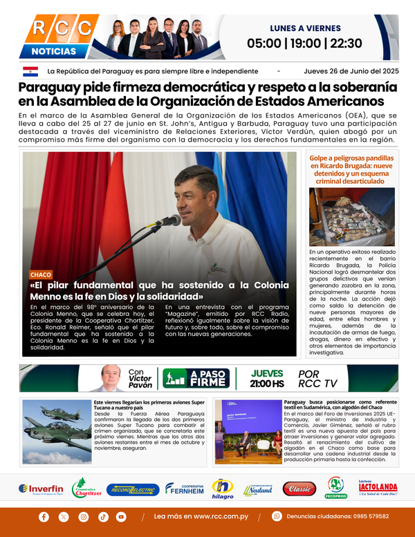 TAPA 26-06-25