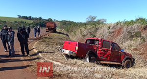 ACCIDENTE EN YATYTAY DEJÓ UN HERIDO Y DAÑOS MATERIALES