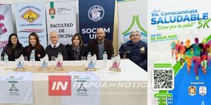 LANZAN LA PRIMERA CORRECAMINATA “MOVETE POR TU SALUD” EN ENCARNACIÓN 
