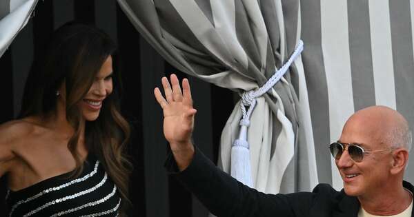 La Nación / Jeff Bezos y Lauren Sánchez, la boda que causa protestas en Venecia