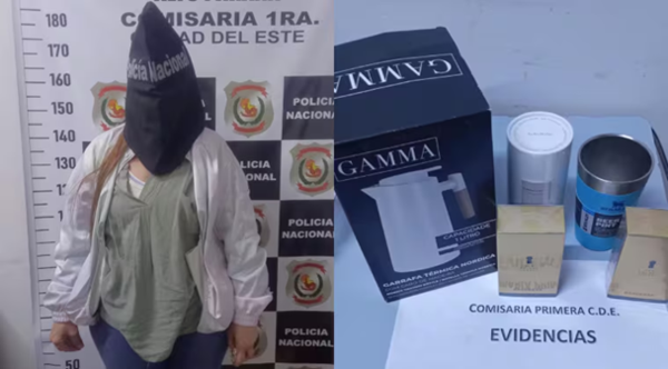 Detienen a argentina pillada ‘in fraganti’ intentando robar en un shopping de CDE