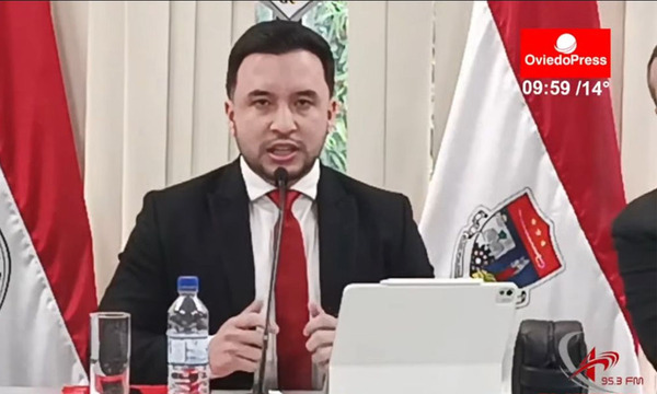 Denis Cohene asume la presidencia de la Junta Municipal de Coronel Oviedo por segunda vez - OviedoPress