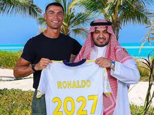 Cristiano Ronaldo renovó con Al Nassr: “La historia continúa” - Fútbol Internacional - ABC Color