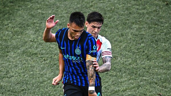 Lautaro Martínez dice que el partido con River fue "especial"