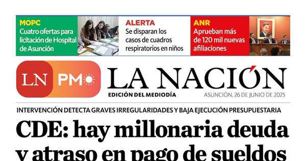 La Nación / LN PM: edición del 26 de junio