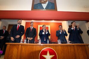 Peña reivindicó unidad entre Gobierno y Partido Colorado: “Hay coloradismo para rato” - El Trueno