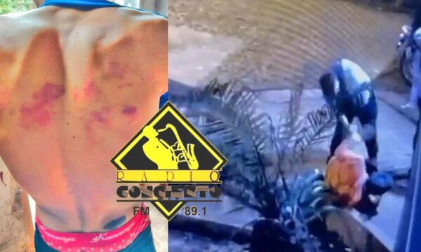¿»Justicia por mano propia»?, expolicía y su hijo golpean brutalmente a joven