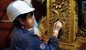Restauración en la iglesia de Trinidad | Pausa