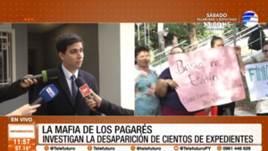 "Mafia de los pagarés": Investigan la desaparición de cientos expedientes