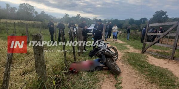SICARIOS ASESINAN A UN JOVEN EN SAN PEDRO DEL PNÁ.
