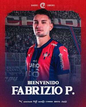 Fabrizio Peralta, el primero en ser oficializado - Cerro Porteño - ABC Color