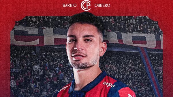 Cerro Porteño presentó a Fabrizio Peralta, su primer refuerzo