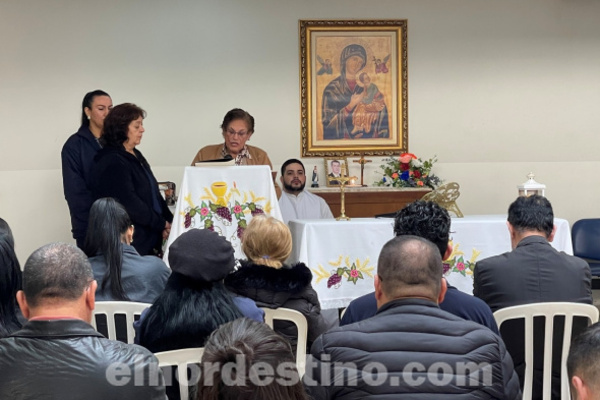 Misa de Acción de Gracias en honor a la Santa Patrona del Perpetuo Socorro en la Municipalidad de Pedro Juan Caballero - El Nordestino
