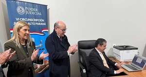 La Nación / Juzgados de Paz de Tavapy y Naranjal tienen expediente judicial electrónico desde hoy