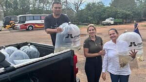 Fomentan producción piscícola para consumo y renta en el campo