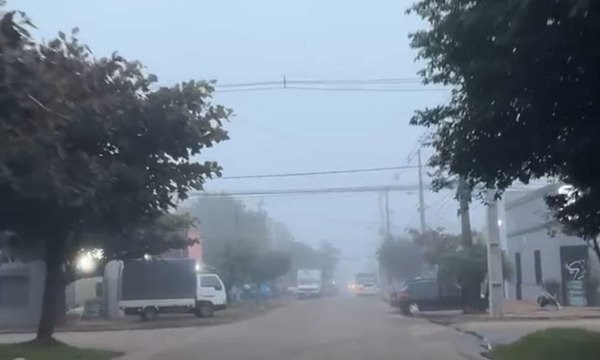 Frente frío, neblina y tormentas: así arranca el fin de semana en Coronel Oviedo - OviedoPress
