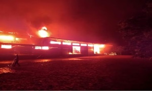 Controlan incendio en silo de la Cooperativa Colonias Unidas en Tomás Romero Pereira - OviedoPress