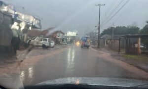 Lluvia seguirá este viernes y el fin de semana
