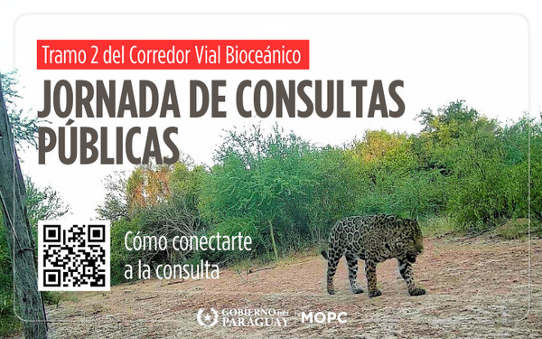 Corredor Vial Bioceánico: anuncian consultas públicas sobre obras del tramo 2 - .::Agencia IP::.