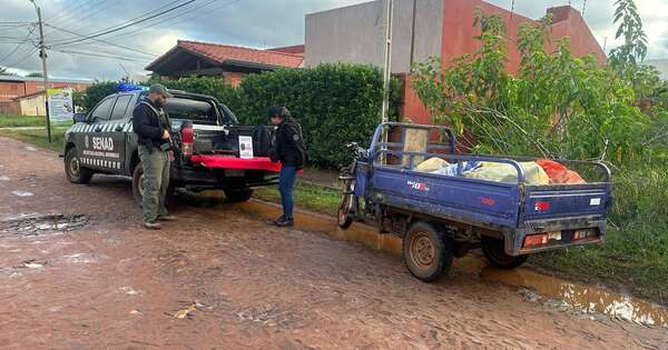La Nación / Un hombre se hacía pasar por recolector de basura para vender droga