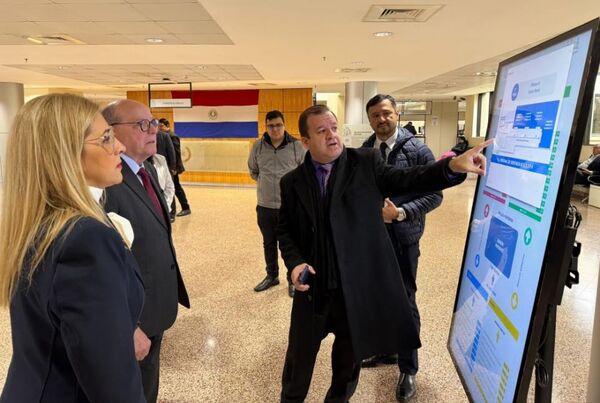El presidente de la CSJ, doctor Diesel realizó jornada de trabajo en Ciudad del Este