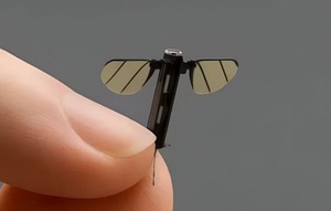 China presenta dron espía con forma de mosquito