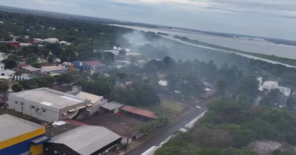 Diario HOY | Intoxicados y varios “volados” en toda una ciudad tras quema de toneladas de marihuana