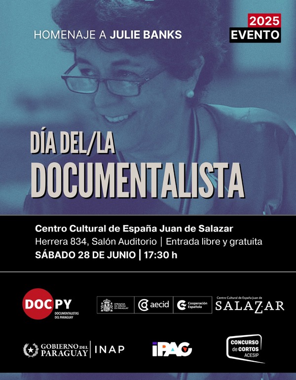 Día del Documentalista 2025: homenaje a Julie Banks - .::Agencia IP::.